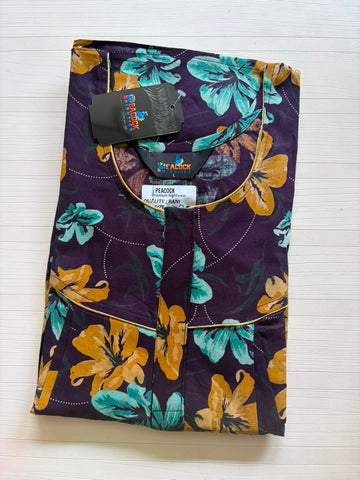 AAS5091 Peacock pleats Zip premium quality BP DD