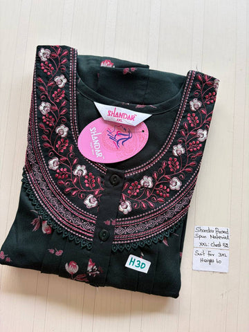 Dss 368 Shandar Spun nighty