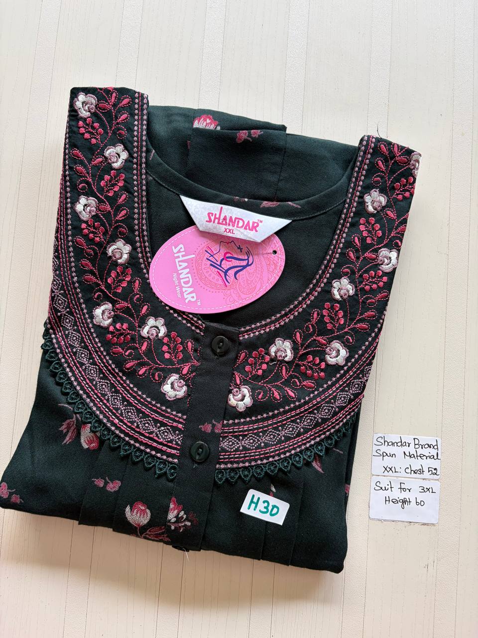 Dss 368 Shandar Spun nighty