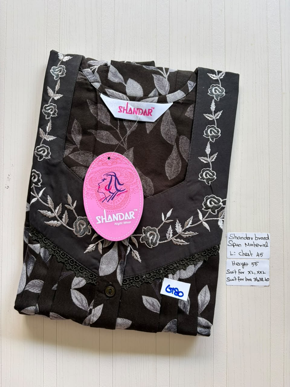 BSS 115 Shandar Spun nighty