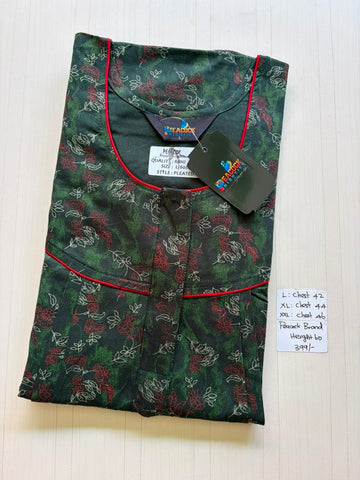 AAS5131 Peacock pleats Zip premium quality BP HP DD LPS CPS DPS