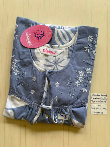 BS224 Shandar Spun nighty