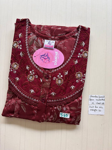 css 582 Shandar light Spun nighty