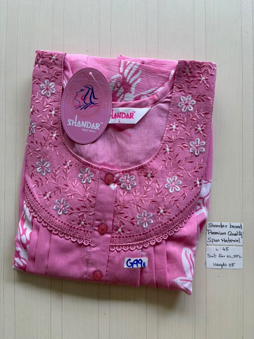 BS301 Shandar Spun nighty