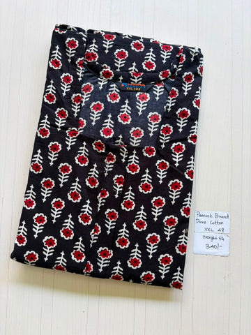 AASZ 190 Height Peacock Zip Nighty BP DPS