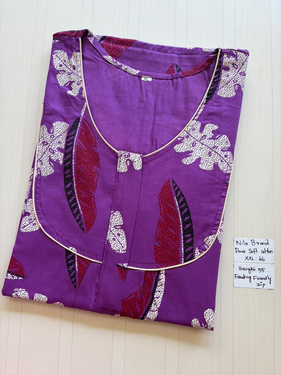 NP 117 Nila Brand Zip Nighty DPS
