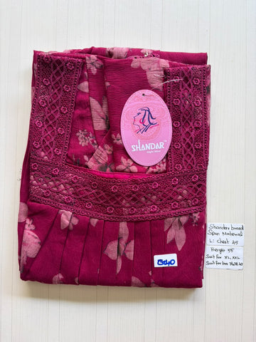 BSS 185 Shandar Spun nighty