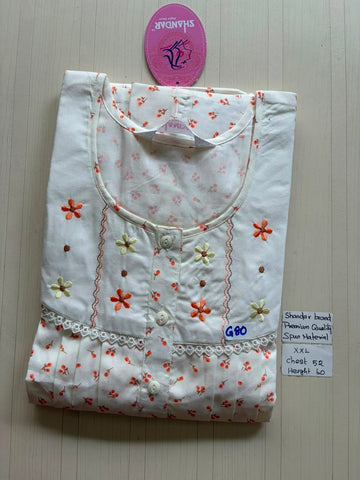 DSS204 Height Shandar Spun Nighty