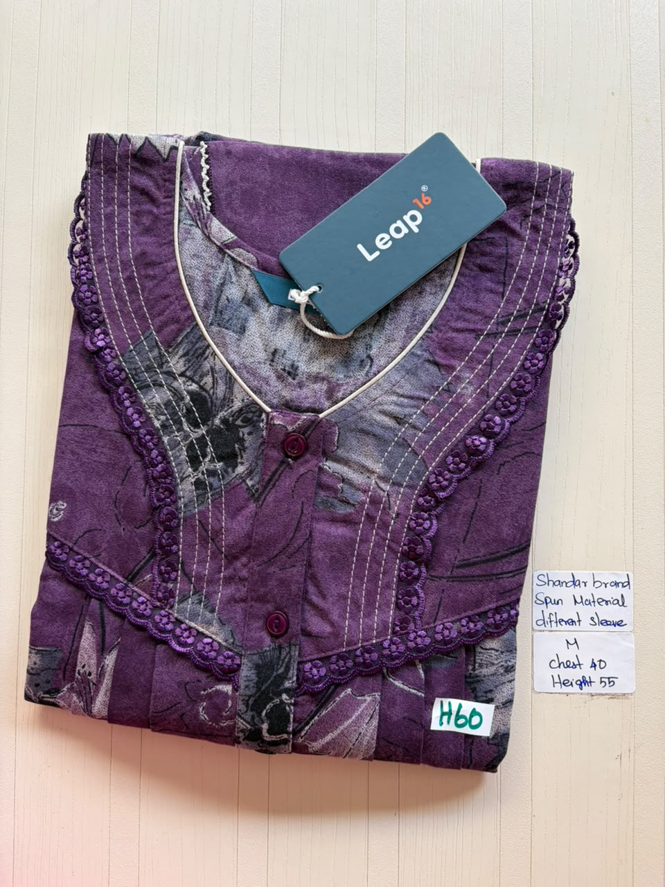 ASS 469 Shandar Spun nighty