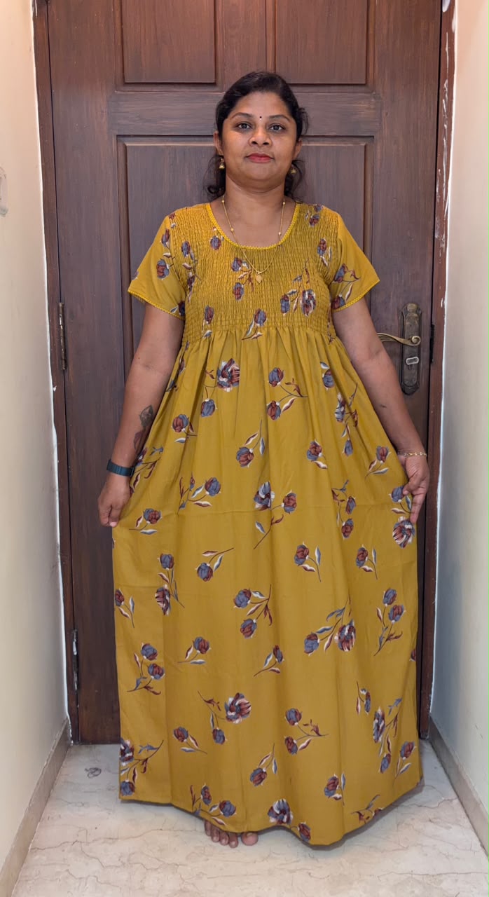SPB 001 Ponni's Smoking Frock Nighty