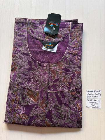 AASHP 298 Height Peacock Zip Nighty BP HP CPS DPS