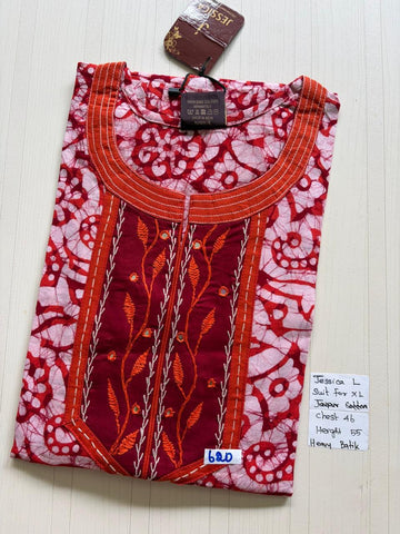 BJS 1152 Jessica VV AL Batik Nighty