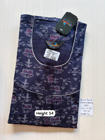 AAS5277 Peacock pleats Zip premium quality BP DD CPS DPS Height 54