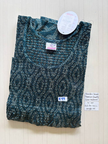 ASS214 Shandar Spun nighty smoking frock