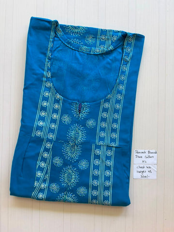 AASHP001 Peacock Pleats Zip Nighty HP BP