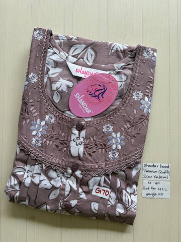 ASS152 Shandar Spun nighty