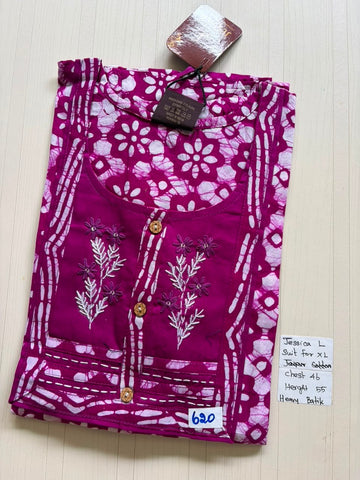 BJS 941 Jessica VV Batik Nighty