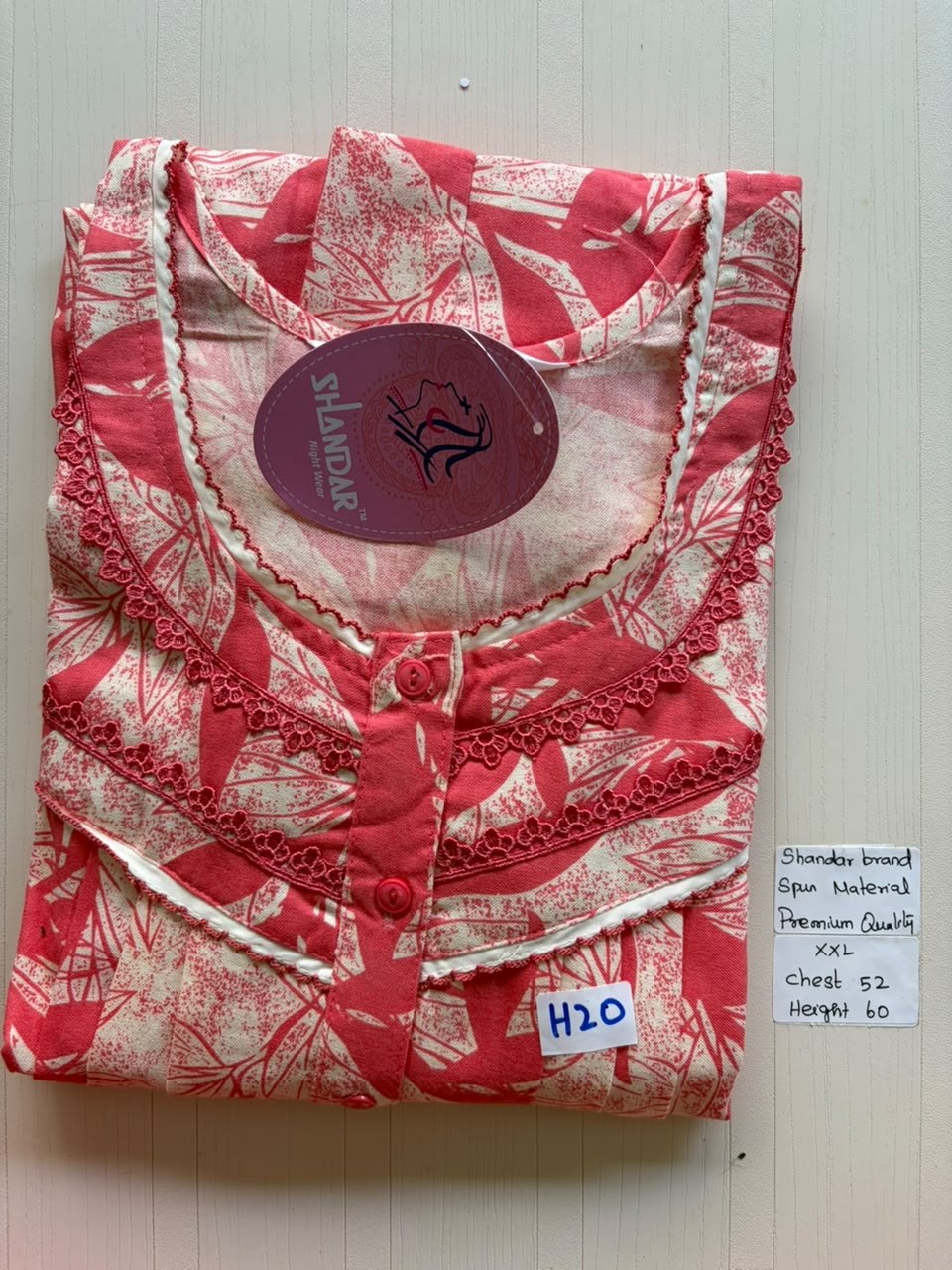 DSS 236 Height Shandar Spun nighty