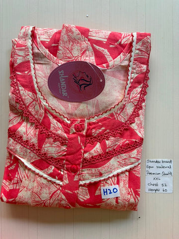 DSS 236 Height Shandar Spun nighty