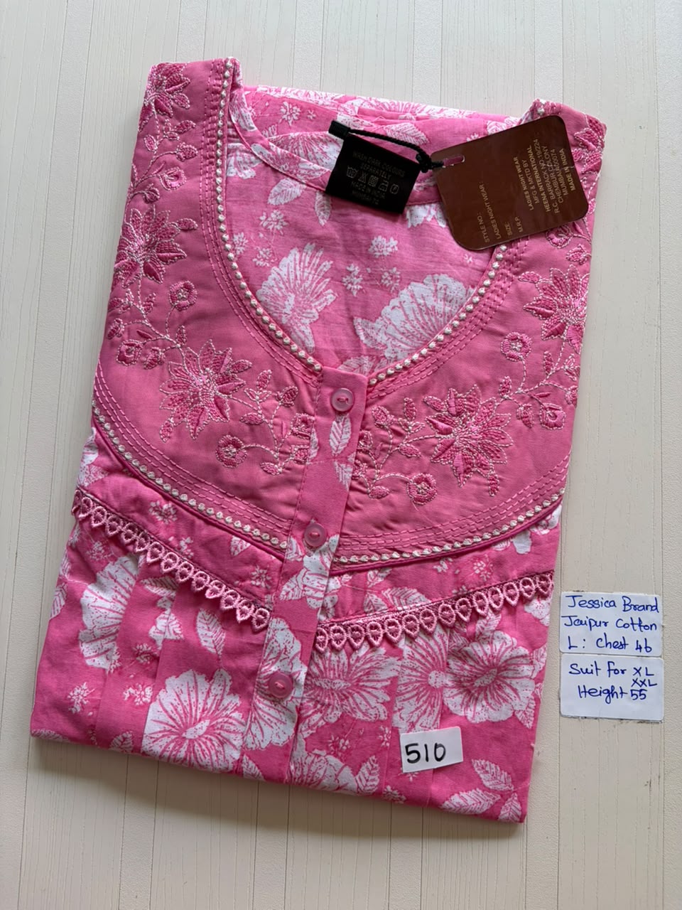 BJS 2038 Jessica Pleats JC Nighty 550