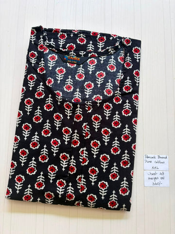 AASZ017 Peacock zip Nighty