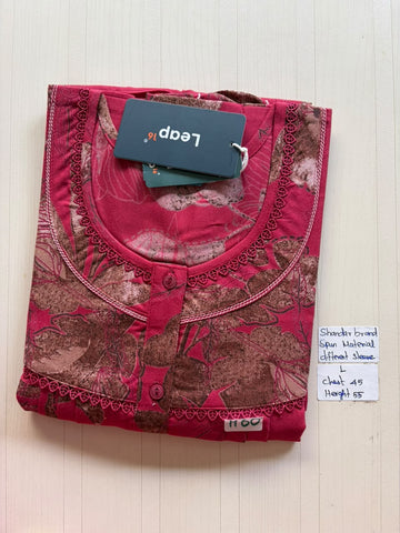 BSS 305 Shandar Spun nighty