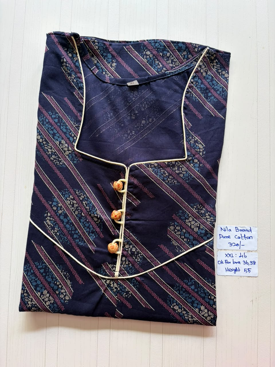 NP 026 Nila Brand No zip Nighty
