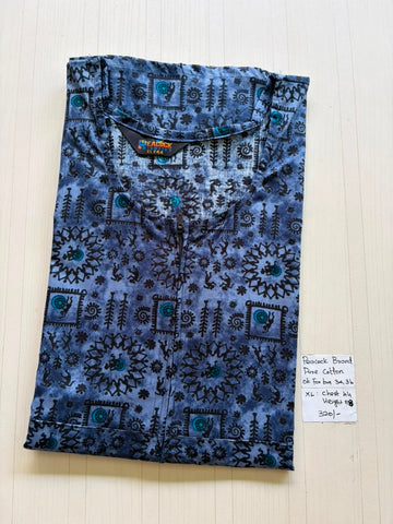AASZ 169 Height Peacock Zip Nighty BP HP CPS
