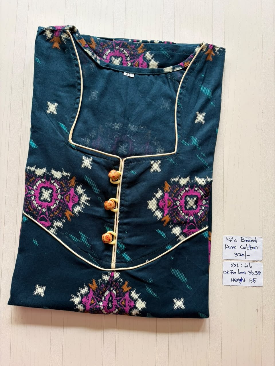 NP 010 Nila Brand No zip Nighty