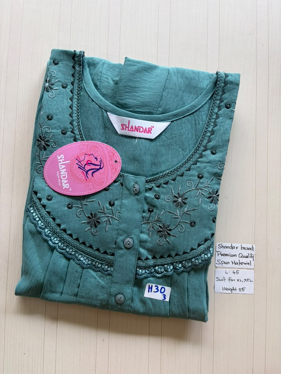 BS415 Shandar Spun nighty
