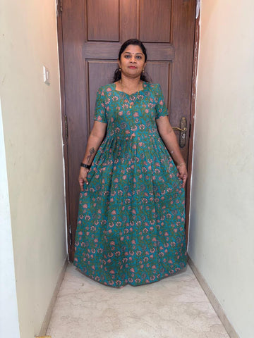 MFS 368 Peacock Height Maxi Frock YY1 YY2