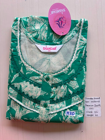 DSS 234 Height Shandar Spun nighty