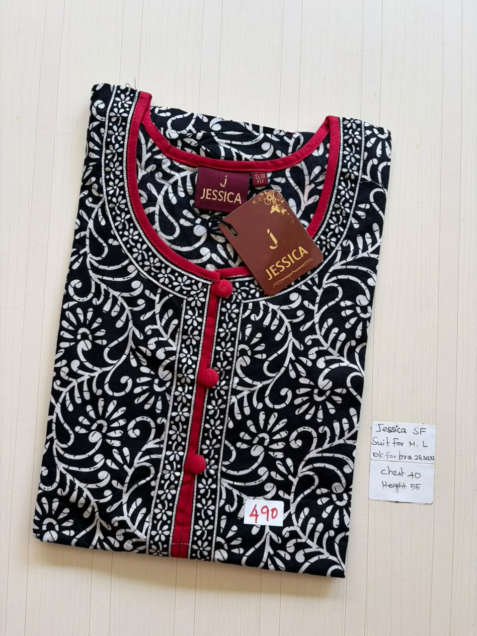 AJS 177 Jessica Slimfit VV AL JC Nighty 550