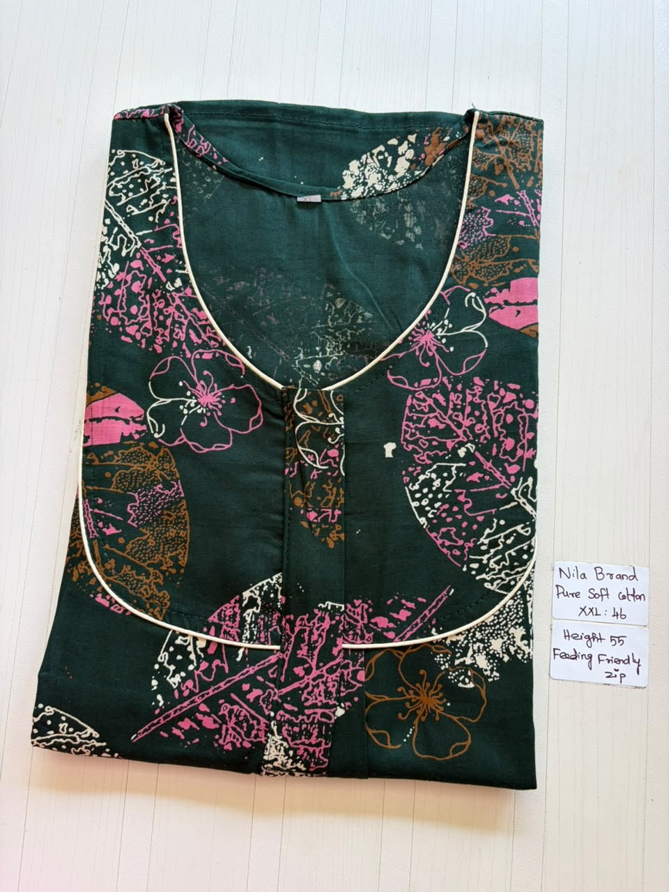 NP 099 Nila Brand Zip Nighty DPS