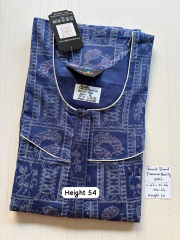 AAS5265 Peacock pleats Zip premium quality BP DD CPS DPS Height 54