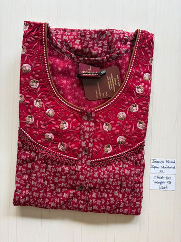 CJS 535 Height Jessica Pleats Spun Nighty 550