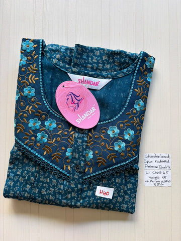 BSS 042 Shandar Spun nighty