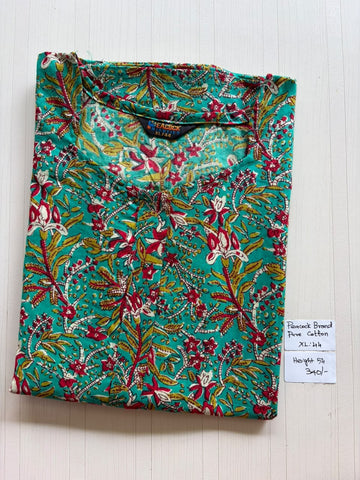 AASZ 279 Height Peacock Zip Nighty BP CPS