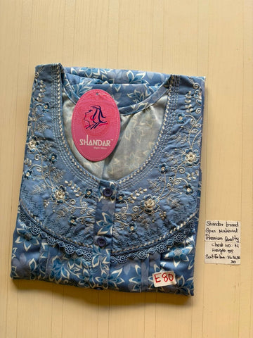 ASS 308 Shandar Spun nighty