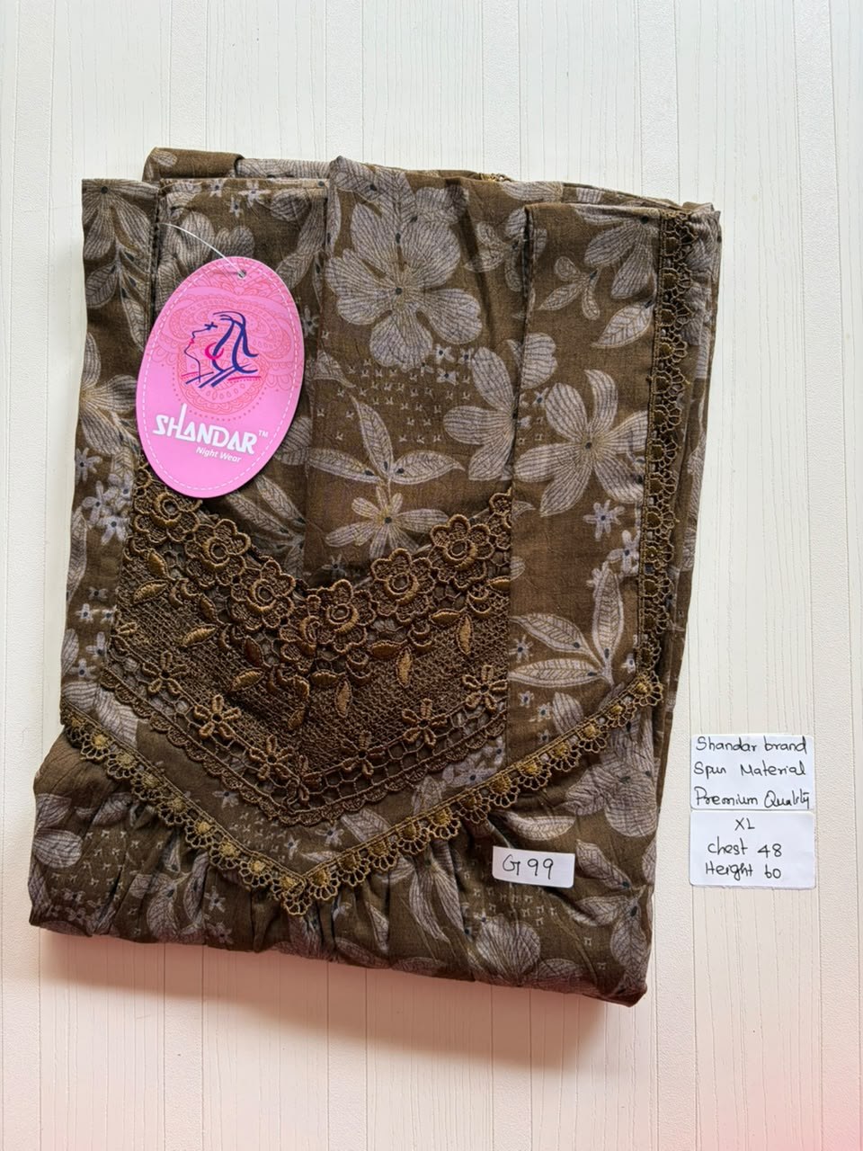 DSS 263 Height Shandar Spun nighty