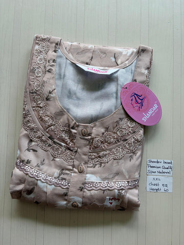 DSS 165 Height Shandar Spun nighty
