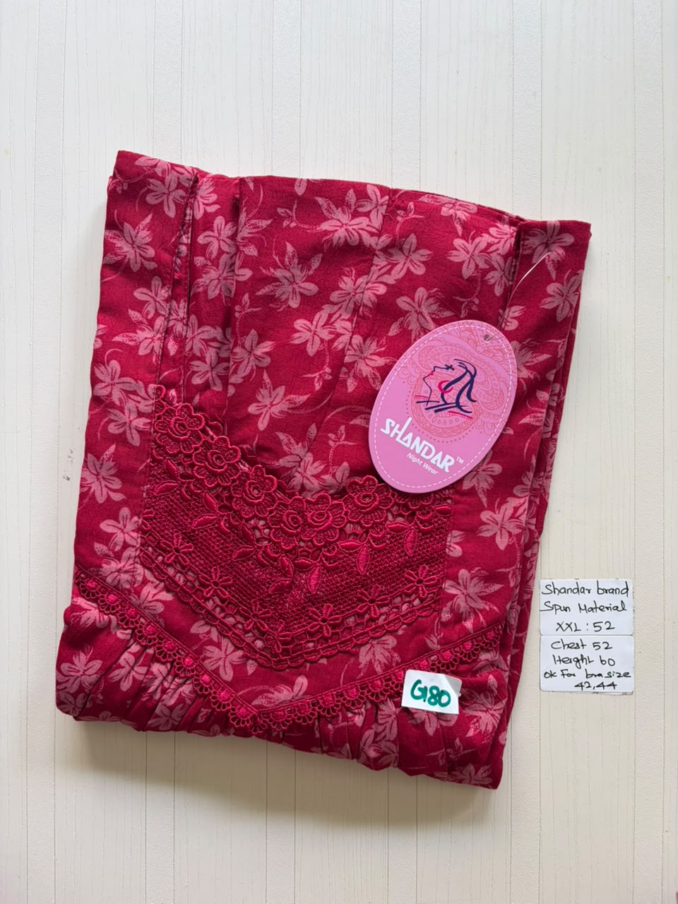 DSS 186 Height Shandar Spun nighty