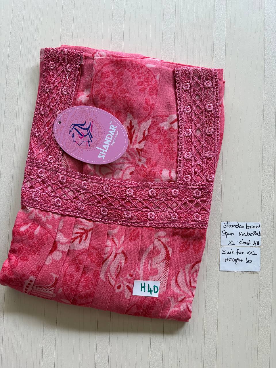 css 625 Shandar Spun nighty
