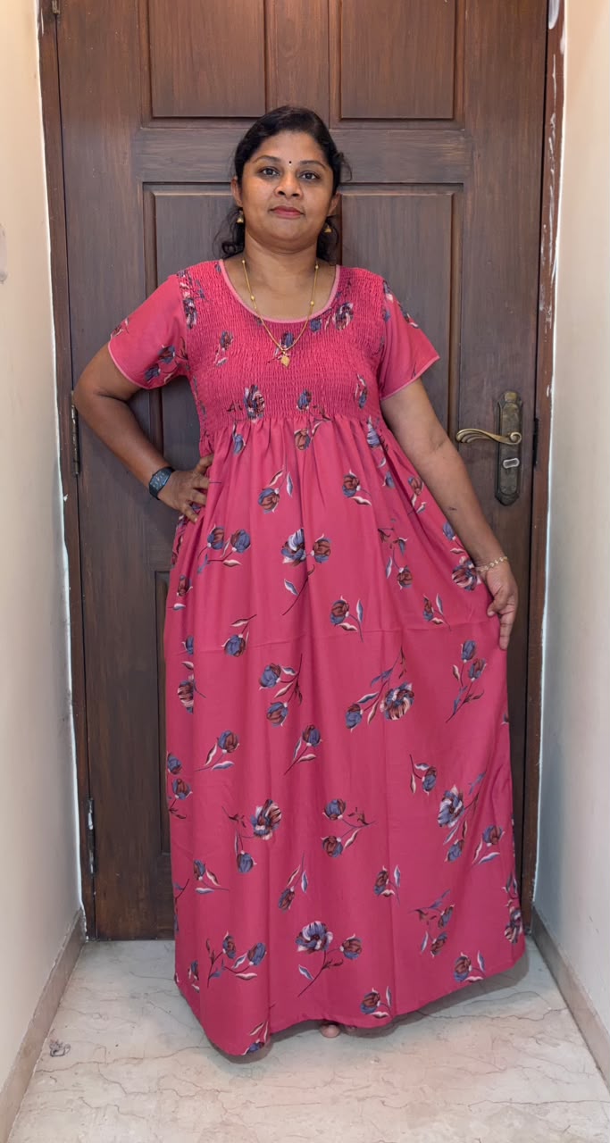 SPB 014 Ponni's Smoking Frock Nighty