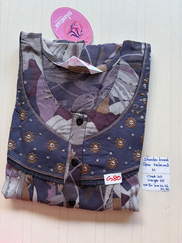 ASS 504 Shandar Spun nighty