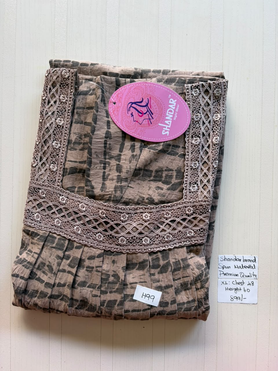 CSS 415 Height Shandar Spun nighty
