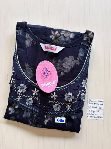 BSS 114 Shandar Spun nighty
