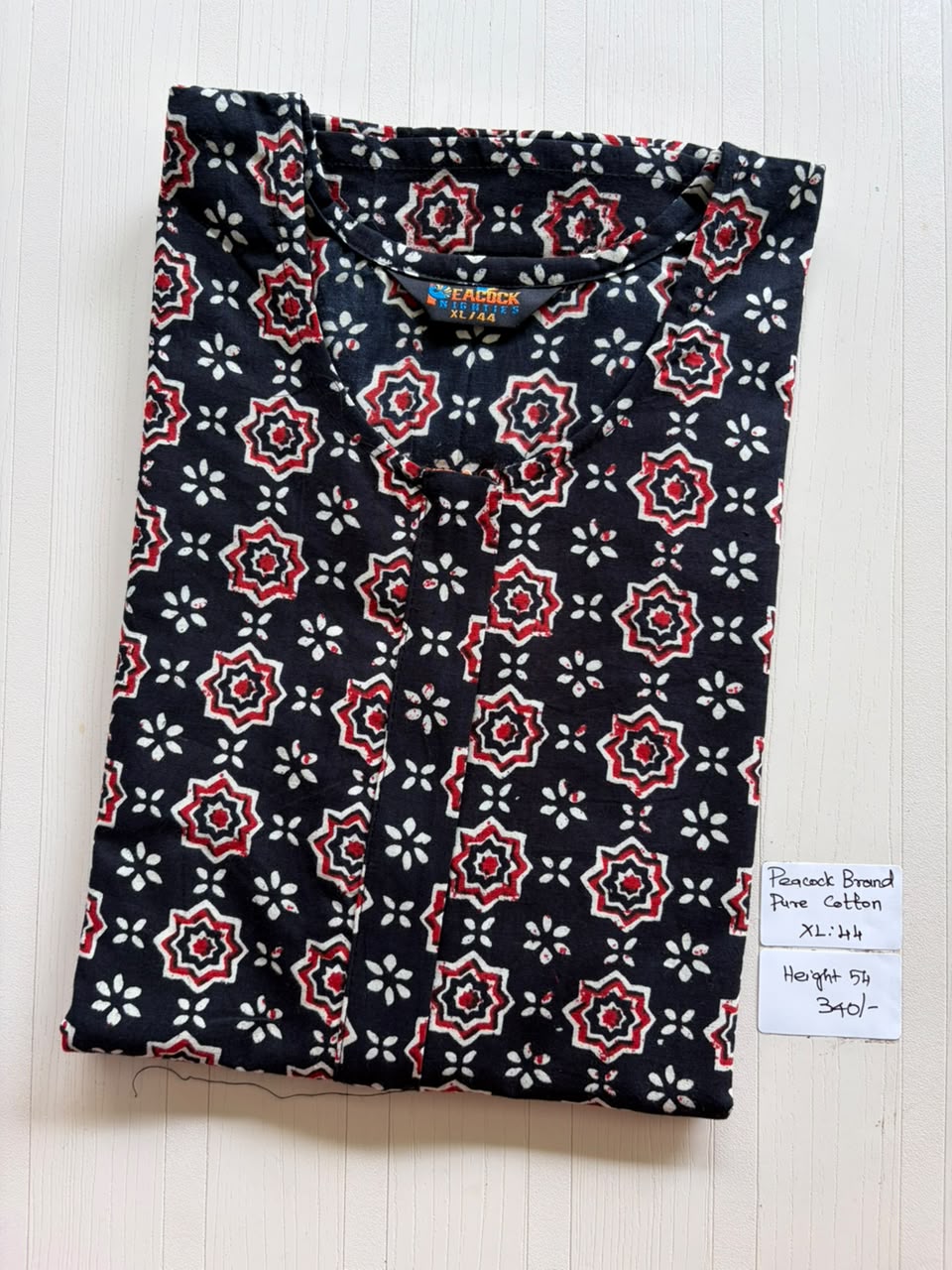 AASZ 278 Height Peacock Zip Nighty BP CPS