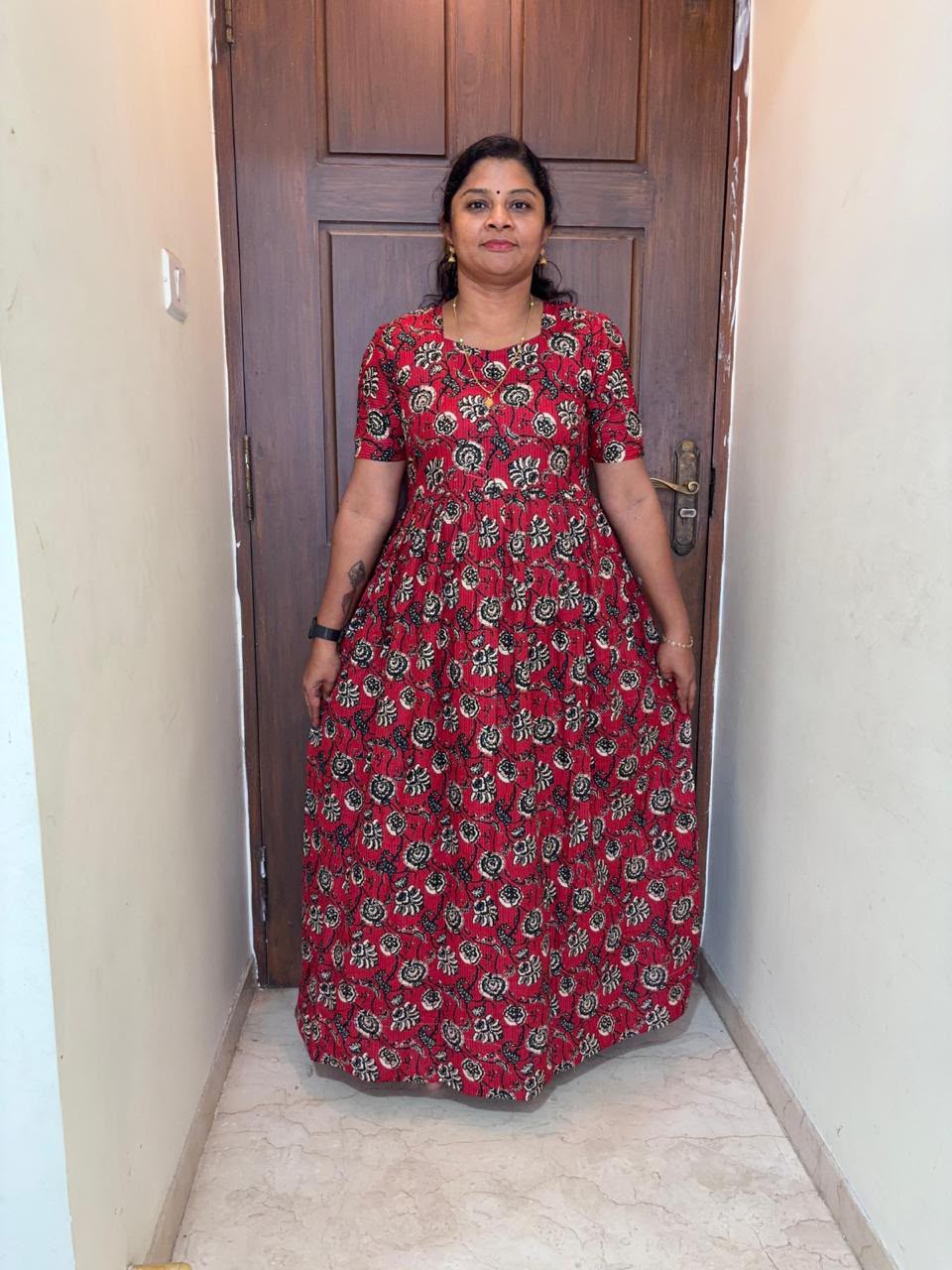 MFS 372 Peacock Height Maxi Frock YY1 YY2