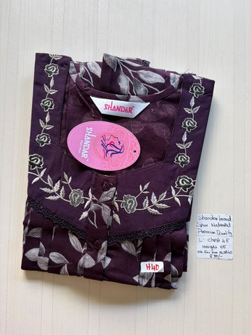 BSS 009 Shandar Spun nighty